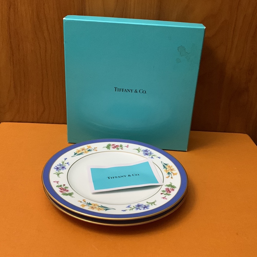 ⭐️⭐️Authentic Tiffany Two Set Plate⭐️⭐️FIRM - Picture 4 of 12
